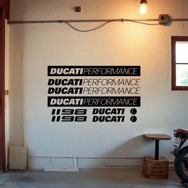 kit Stickers moto Ducati 1198