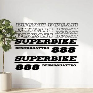 kit Stickers moto Ducati 888 desmoquattro