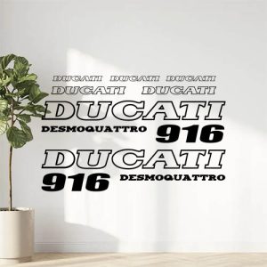 kit Stickers moto Ducati 916 desmoquattro