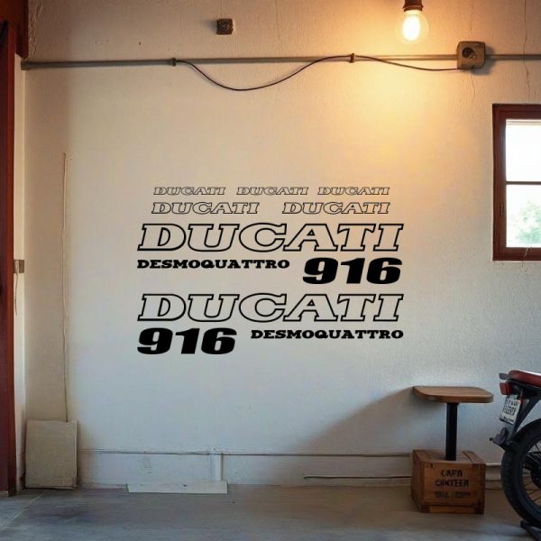 kit Stickers moto Ducati 916 desmoquattro