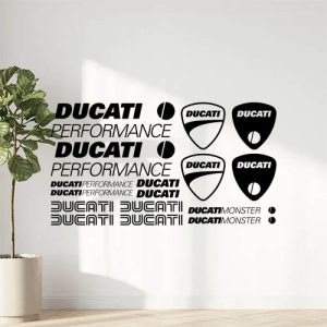 kit Stickers moto Ducati performance monster