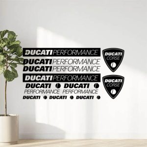 kit Sticker autocollant moto Ducati performance
