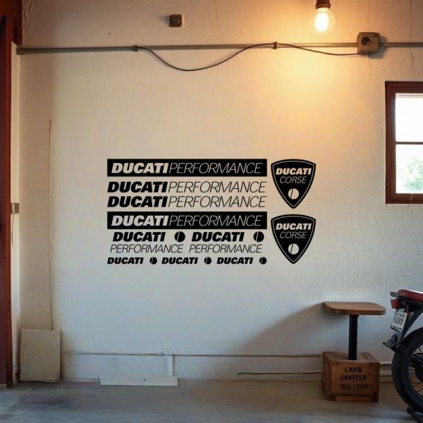 kit Sticker autocollant moto Ducati performance