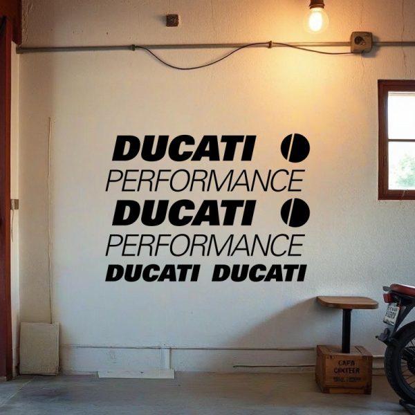 kit Stickers moto Ducati performance