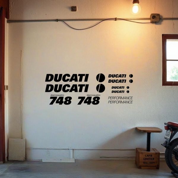 kit Sticker autocollant moto Ducati 748 desmoquattro