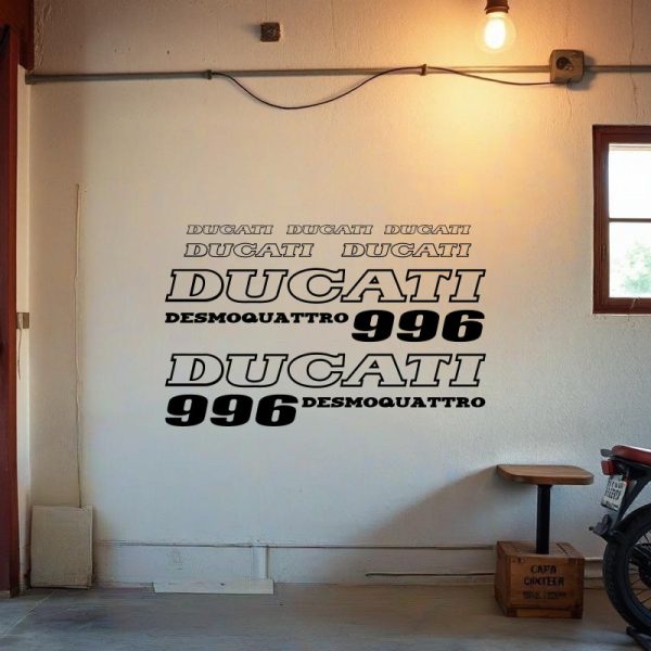 kit Stickers moto Ducati 996 desmoquattro