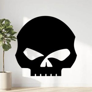 Sticker pour votre moto crâne 2