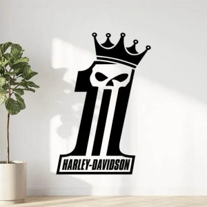 Sticker crane pour votre moto numero un