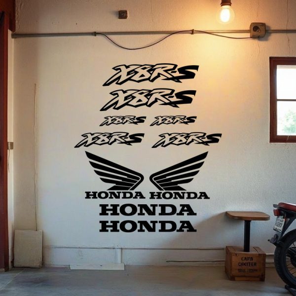 Sticker autocollant moto Honda X8R-S modèle 2