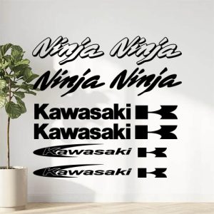 kit Stickers autocollant moto Kawasaki ninja