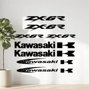 kit Stickers autocollant moto Kawasaki ZX 6R