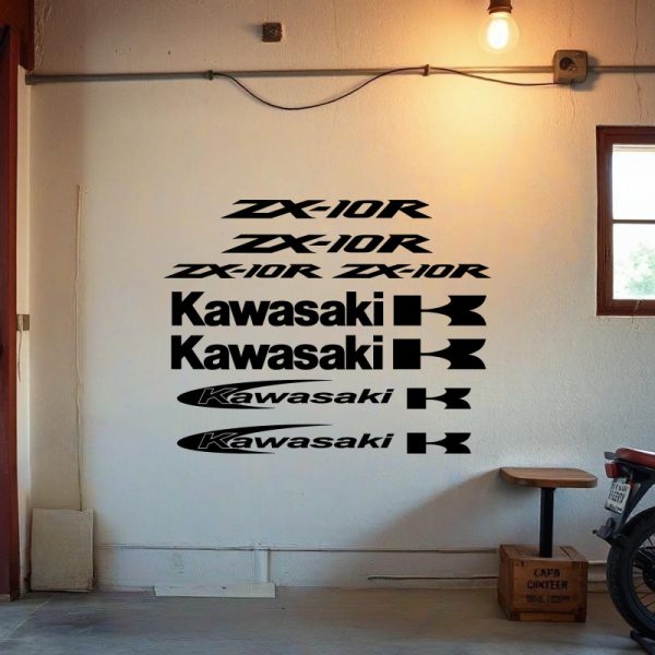 kit Stickers autocollant moto Kawasaki ZX 10R