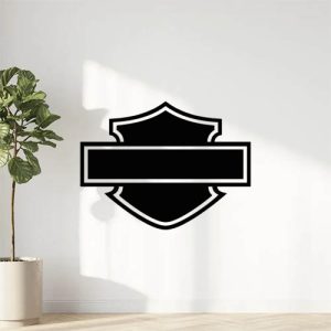 Sticker autocollant moto Harley Davidson à personnaliser modèle 2
