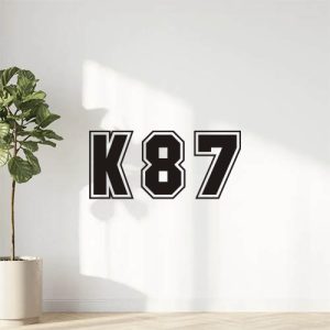 Sticker autocollant moto Kawasaki K87