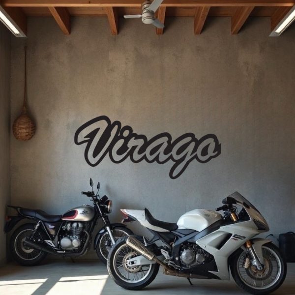 Sticker Autocollant yamaha virago moto AN87310