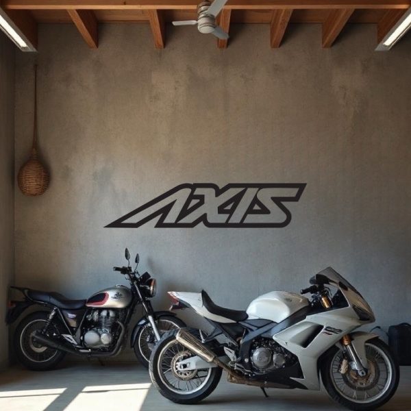 Sticker Autocollant yamaha axis moto AN87311