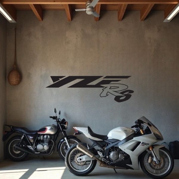 Sticker Autocollant yamaha yzf r6 moto AN87314