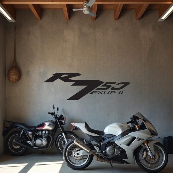 Sticker Autocollant yamaha r750 exup ii moto AN87322