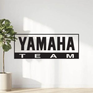 Sticker Autocollant yamaha team moto AN87324