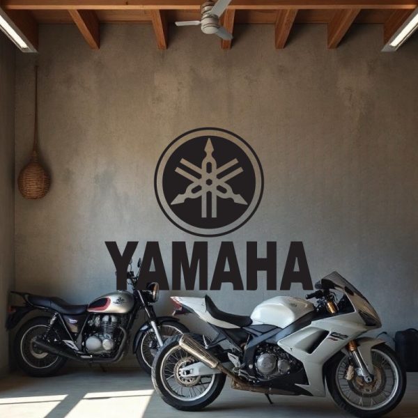 Sticker Autocollant yamaha moto AN87328