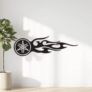 Sticker Autocollant yamaha moto AN87329