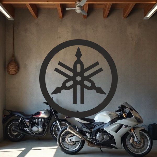 Sticker Autocollant yamaha moto AN87331