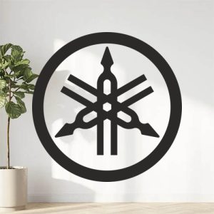 Sticker Autocollant yamaha moto AN87331