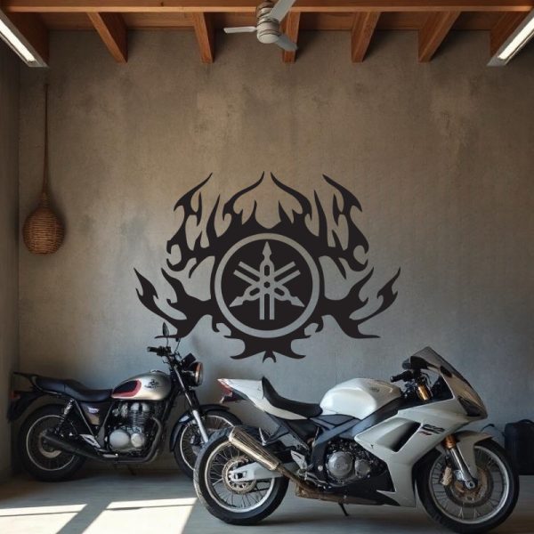 Sticker Autocollant yamaha moto AN87332