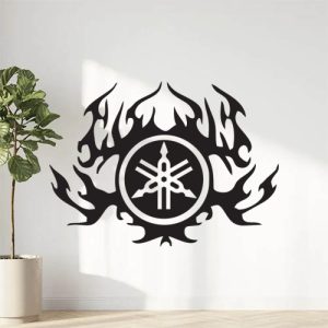 Sticker Autocollant yamaha moto AN87332