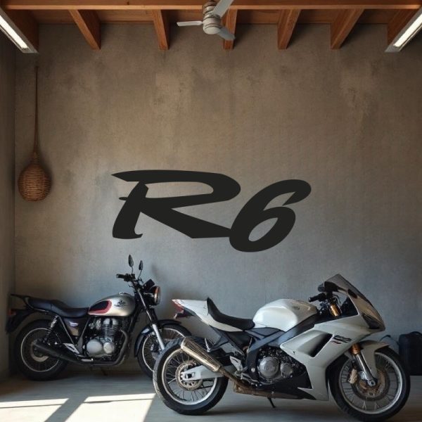 Sticker Autocollant yamaha r6 moto AN87372