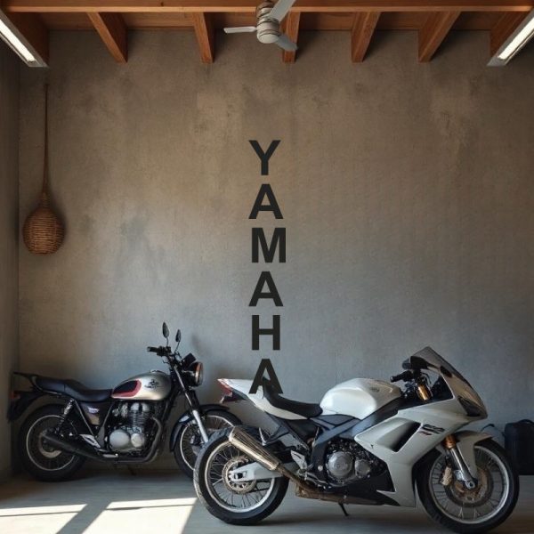Sticker Autocollant yamaha moto AN87382