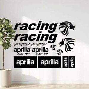 sticker autocollant Aprilia moto racing 1 BSVRX