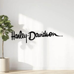 Sticker Autocollant harley davidson script