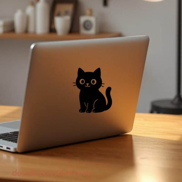 Sticker autocollant Chat cute décoration decostickerstore - LZHPZL