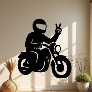 Sticker autocollant Signe motard décoration decostickerstore - MQ6KYP
