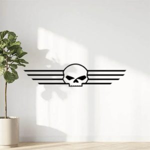 Sticker Autocollant Harley-Davidson Skull Logo moto R87296