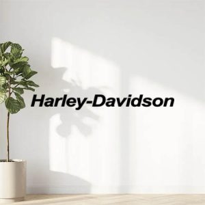 Sticker Autocollant Harley Davidson 2 moto R87302