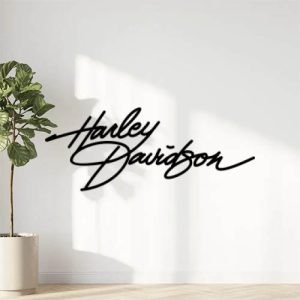 Sticker Autocollant Harley Davidson Signature moto R87317