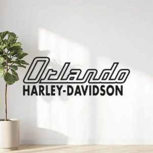 Sticker Autocollant Harley-Davidson Orlando moto R87321