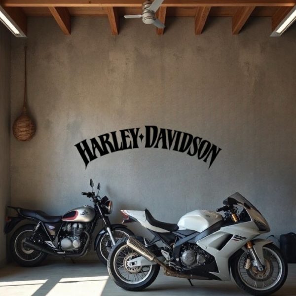 Sticker Autocollant Harley Davidson moto R87365