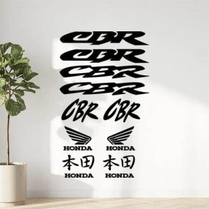 moto Kit stickers HONDA CBR JAPAN différentes couleurs