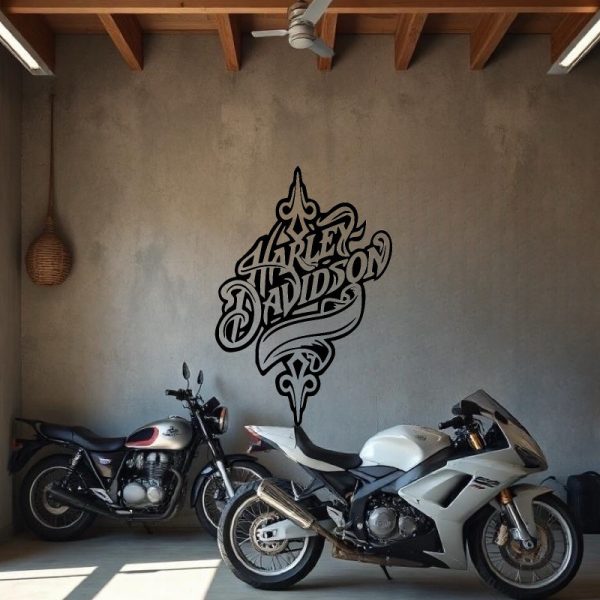 Sticker autocollant Harley Davidson