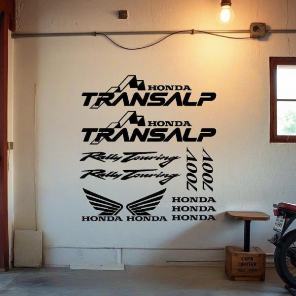 Stickers Autocollants pour votre moto Transalp 700v