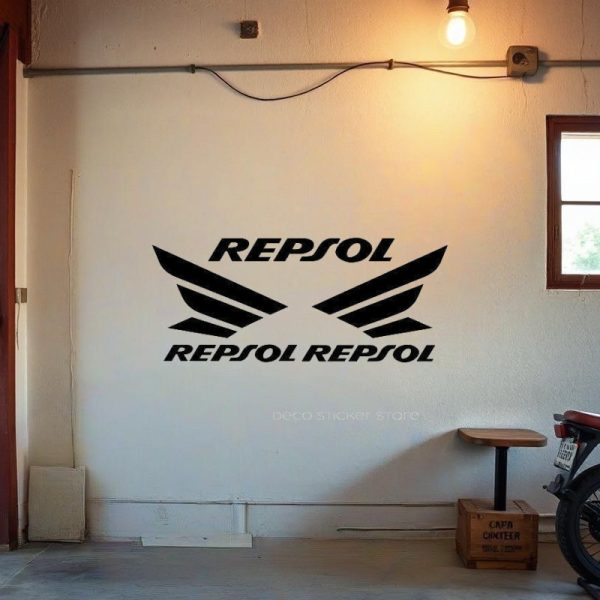 Stickers Autocollants pour votre moto Repsol modèle 2