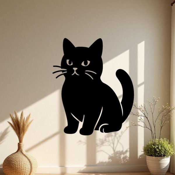 Sticker autocollant Munchkin chat décoration decostickerstore -
