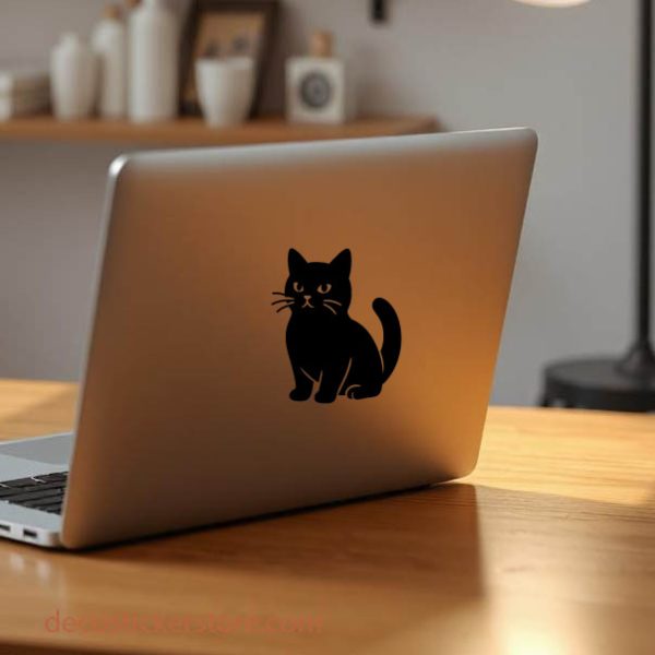 Sticker autocollant Munchkin chat décoration decostickerstore -