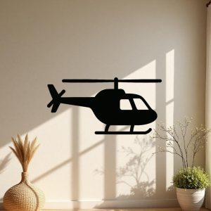 Sticker autocollant Un hélicoptère décoration decostickerstore - UPQLZI