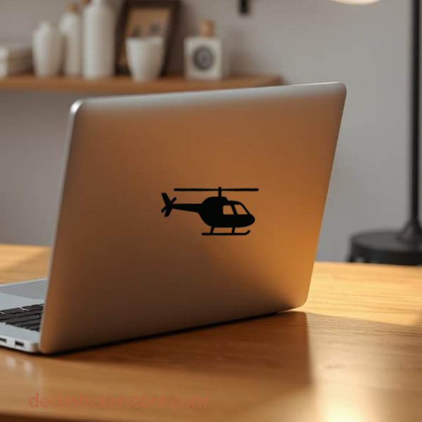 Sticker autocollant Un hélicoptère décoration decostickerstore - UPQLZI