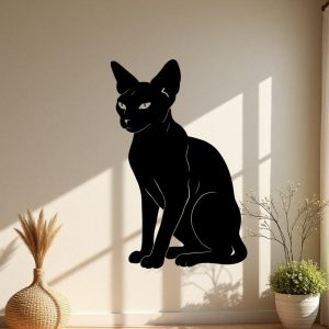 Sticker autocollant SPHYNX chat décoration decostickerstore -