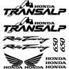 Sticker Autocollant moto transalp 650 honda TRH650